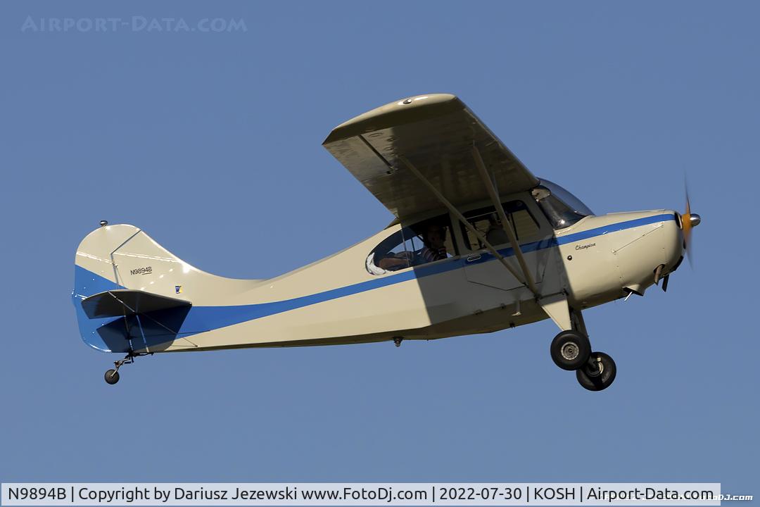 N9894B, 1958 Champion 7FC C/N 7FC-214, Champion 7FC  C/N 7FC-214, N9894B