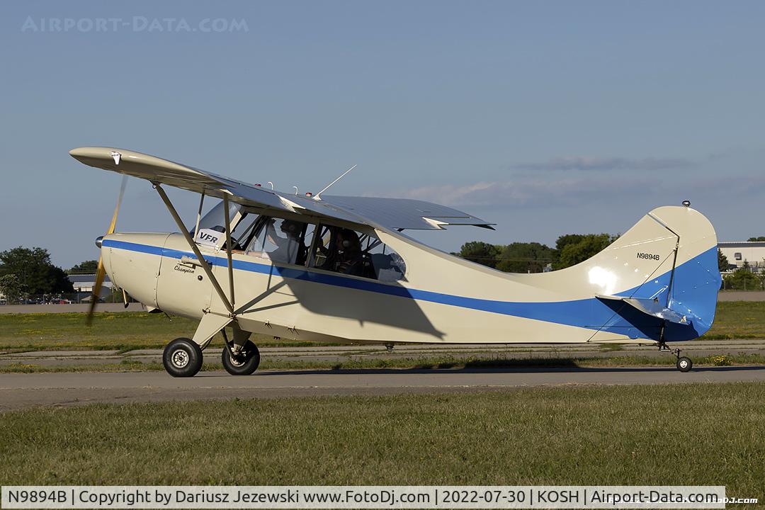 N9894B, 1958 Champion 7FC C/N 7FC-214, Champion 7FC  C/N 7FC-214, N9894B