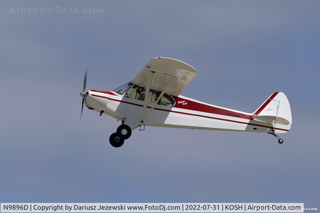 N9896D, 1959 Piper PA-18 C/N 18-6922, Piper PA-18 Super Cub C/N 18-6922, N9896D