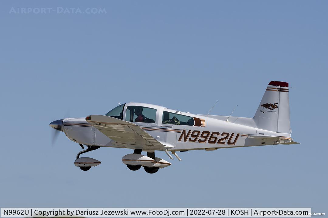 N9962U, 1977 Grumman American AA-5A Cheetah C/N AA5A0362, Grumman American AA-5A Cheetah  C/N AA5A0362, N9962U