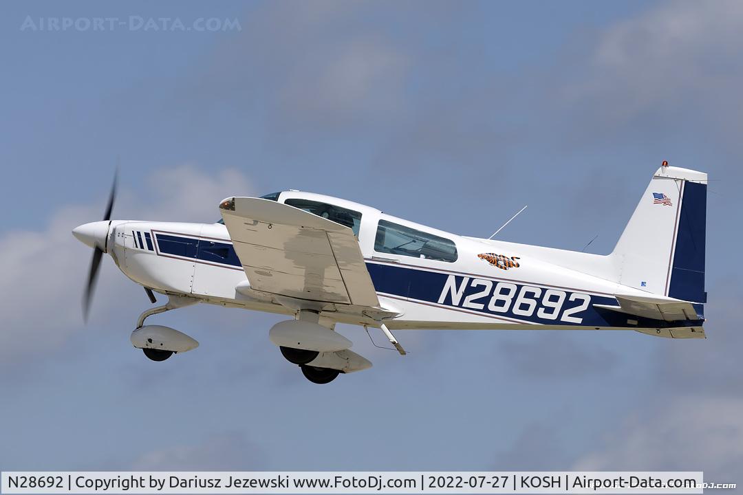 N28692, 1978 Grumman American AA-5B Tiger C/N AA5B0759, Grumman American AA-5B Tiger  C/N AA5B0759, N28692