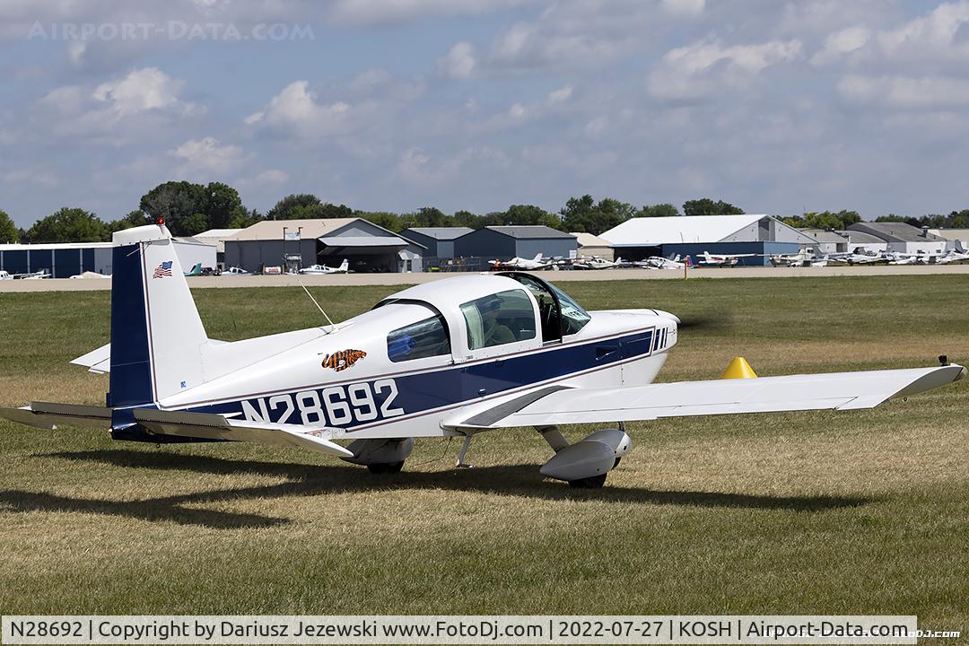 N28692, 1978 Grumman American AA-5B Tiger C/N AA5B0759, Grumman American AA-5B Tiger  C/N AA5B0759, N28692