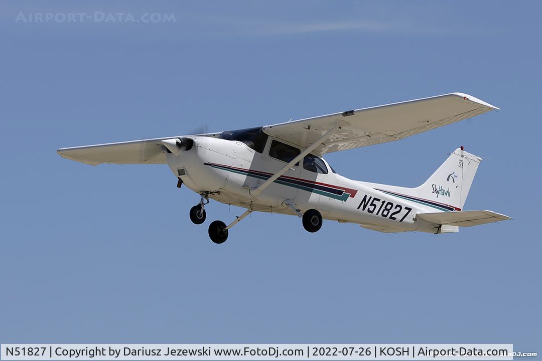 N51827, 2002 Cessna 172R C/N 17281108, Cessna 172R Skyhawk  C/N 17281108, N51827