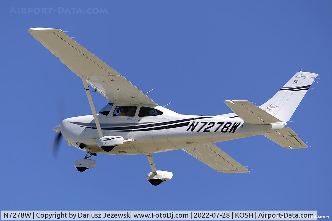 N7278W, 1999 Cessna 182S Skylane C/N 18280509, Cessna 182S Skylane  C/N 18280509, N7278W