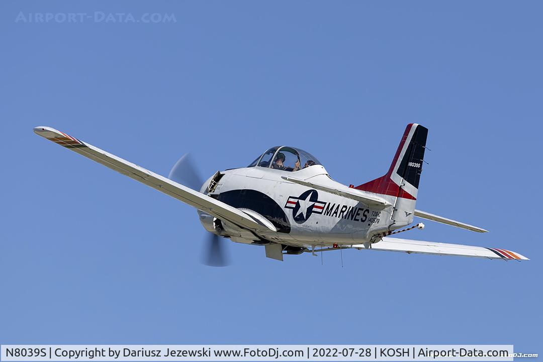 N8039S, 1958 North American T-28C Trojan C/N 226-155 (140578), North American T-28C Trojan  C/N 140578, N8039S