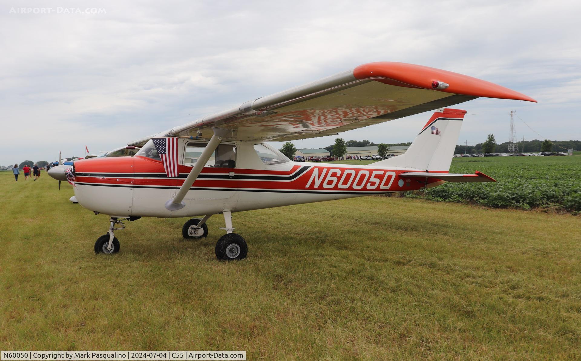 N60050, 1968 Cessna 150J C/N 15070035, Cessna 150J