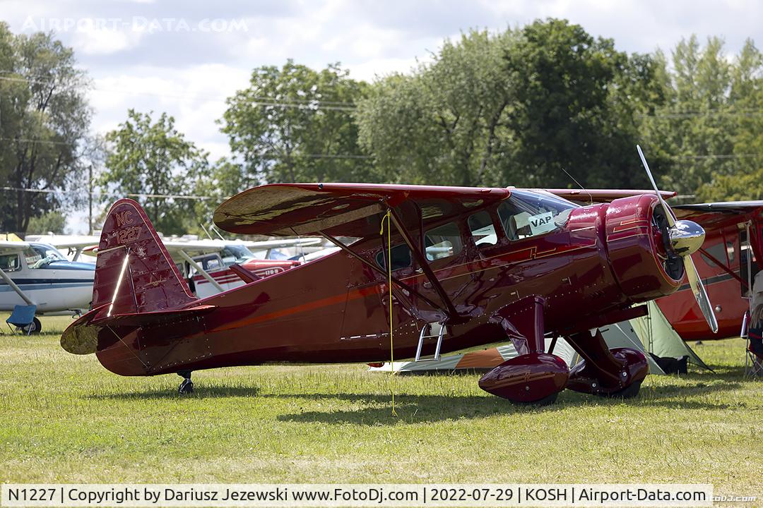 N1227, 1940 Howard Aircraft DGA-15P C/N 516, Howard Aircraft DGA-15P  C/N 516, NC1227