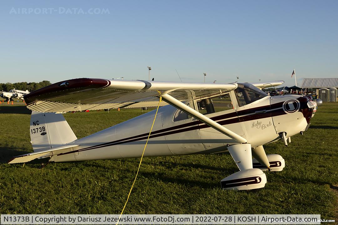 N1373B, 1948 Luscombe 8F Silvaire C/N 6000, Luscombe 8F Silvaire Deluxe  C/N 6000, NC1373B