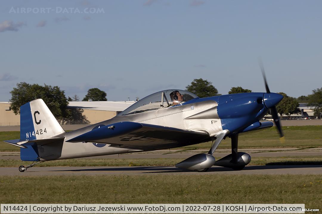 N14424, 2002 Vans RV-4 C/N 1253, Vans RV-4  C/N 1253, N14424
