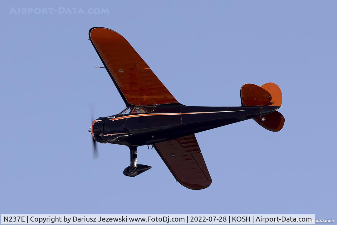 N237E, 1940 Cessna C-165 Airmaster C/N 554, Cessna C-165 Airmaster  C/N 554, NC237E