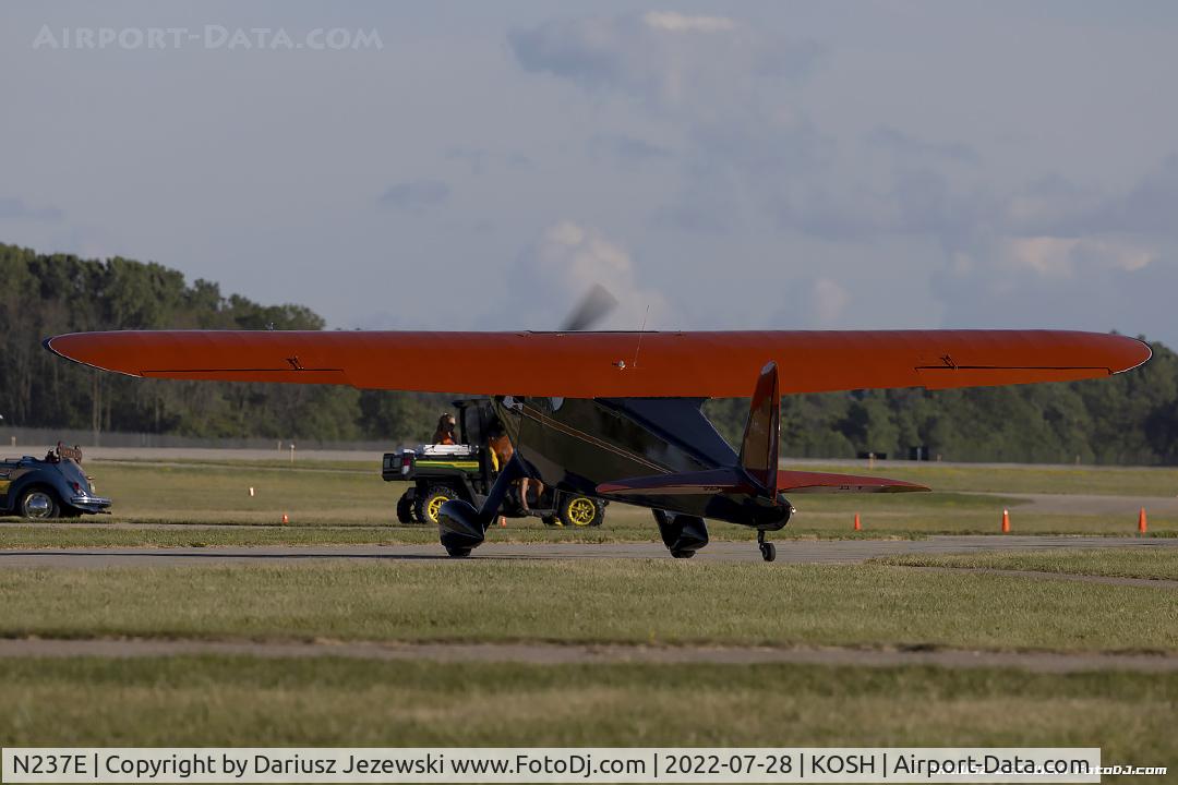 N237E, 1940 Cessna C-165 Airmaster C/N 554, Cessna C-165 Airmaster  C/N 554, NC237E