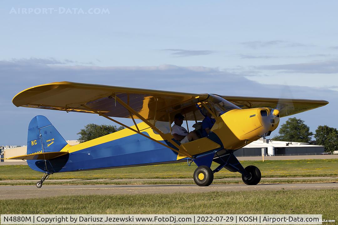 N4880M, 1947 Piper PA-11 Cub Special C/N 11-408, Piper PA-11 Cub Special  C/N 11-408, NC4880M