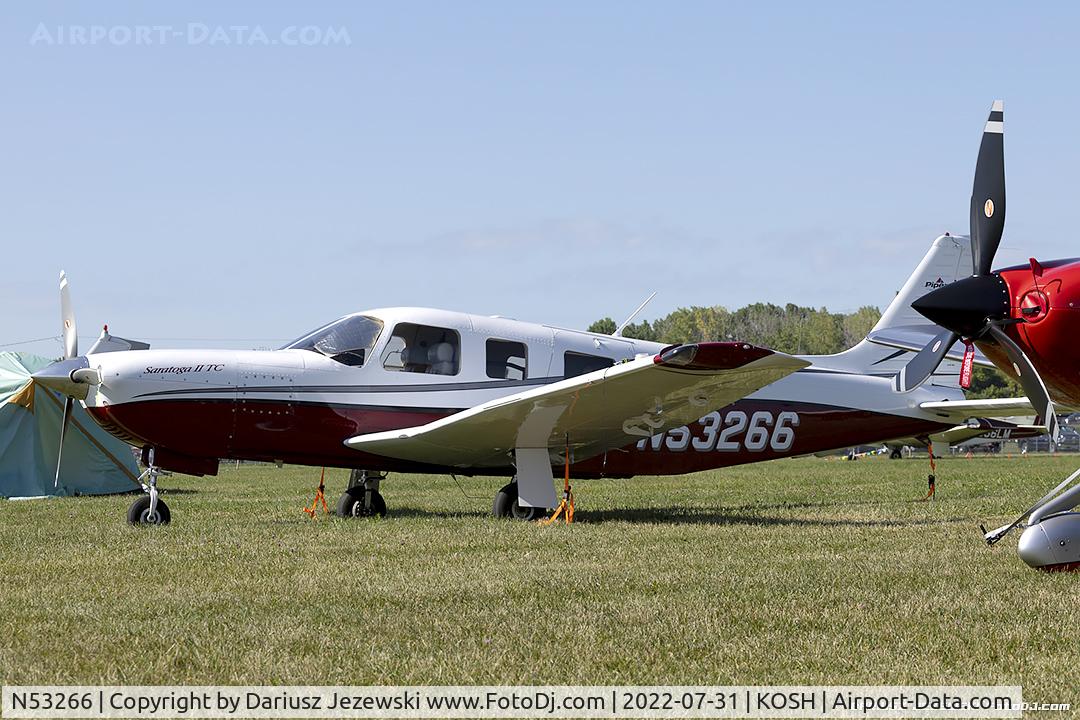 N53266, 2001 Piper PA-32R-301T Turbo Saratoga C/N 3257233, Piper PA-32R-301T Turbo Saratoga  C/N 3257233, N53266
