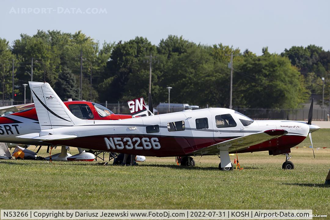 N53266, 2001 Piper PA-32R-301T Turbo Saratoga C/N 3257233, Piper PA-32R-301T Turbo Saratoga  C/N 3257233, N53266