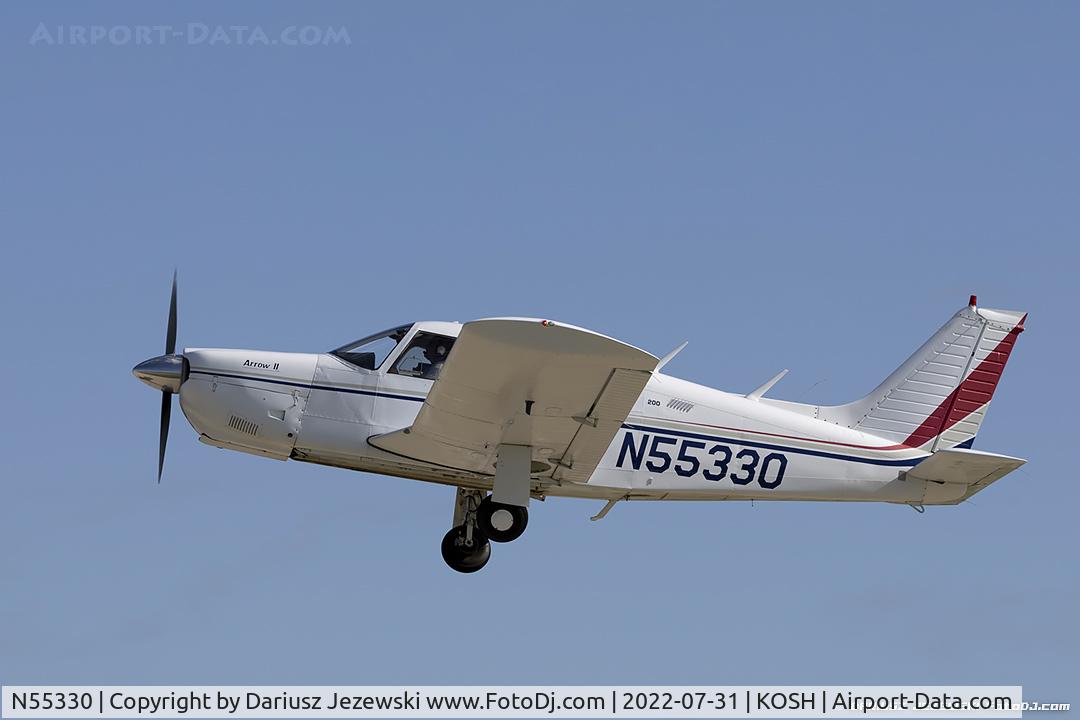 N55330, 1973 Piper PA-28R-200 Cherokee Arrow C/N 28R-7335218, Piper PA-28R-200 Arrow II  C/N 28R-7335218, N55330
