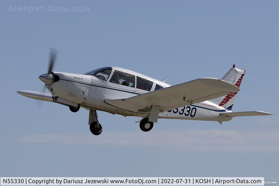 N55330, 1973 Piper PA-28R-200 Cherokee Arrow C/N 28R-7335218, Piper PA-28R-200 Arrow II  C/N 28R-7335218, N55330