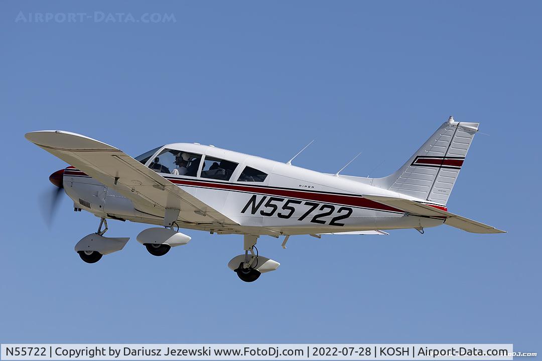 N55722, 1973 Piper PA-28-180 C/N 28-7305451, Piper PA-28-180 Cherokee  C/N 28-7305451, N55722