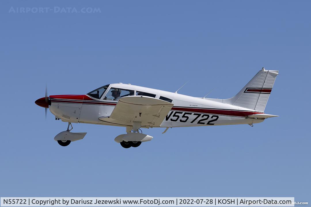 N55722, 1973 Piper PA-28-180 C/N 28-7305451, Piper PA-28-180 Cherokee  C/N 28-7305451, N55722