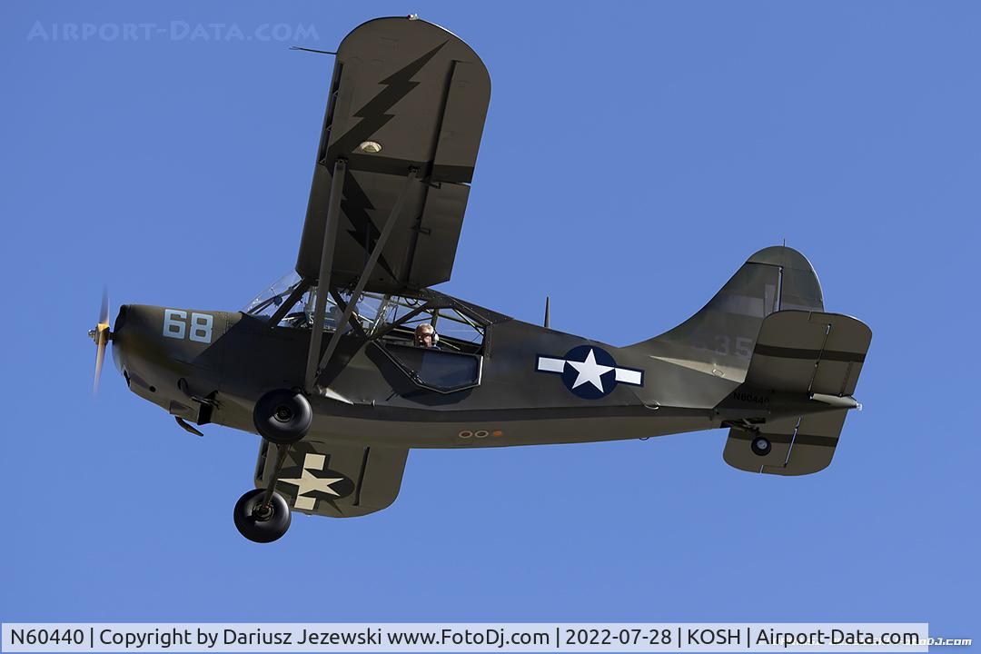 N60440, 1945 Stinson L-5G Sentinel C/N 4010, Stinson L-5G Sentinel  C/N 4010, N60440