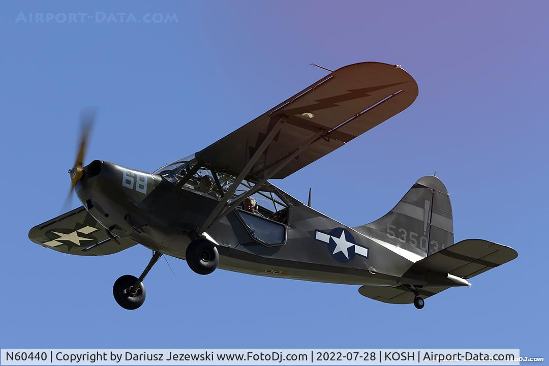 N60440, 1945 Stinson L-5G Sentinel C/N 4010, Stinson L-5G Sentinel  C/N 4010, N60440