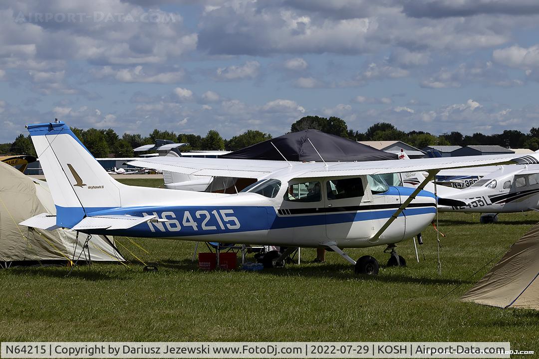 N64215, 1975 Cessna 172M C/N 17265095, Cessna 172M Skyhawk  C/N 17265095, N64215
