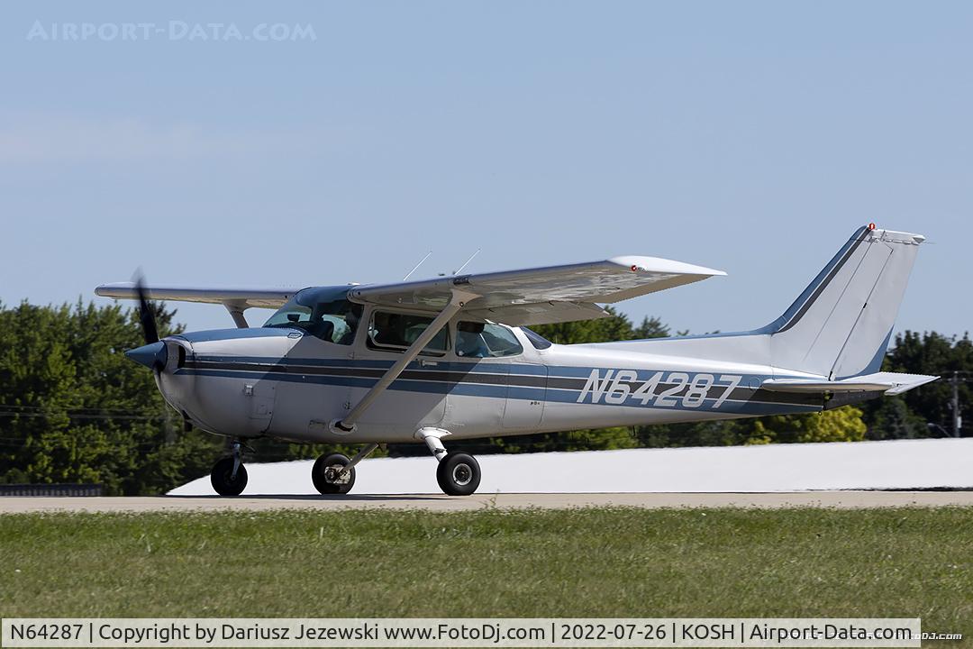 N64287, 1982 Cessna 172P C/N 17275542, Cessna 172P Skyhawk  C/N 17275542, N64287