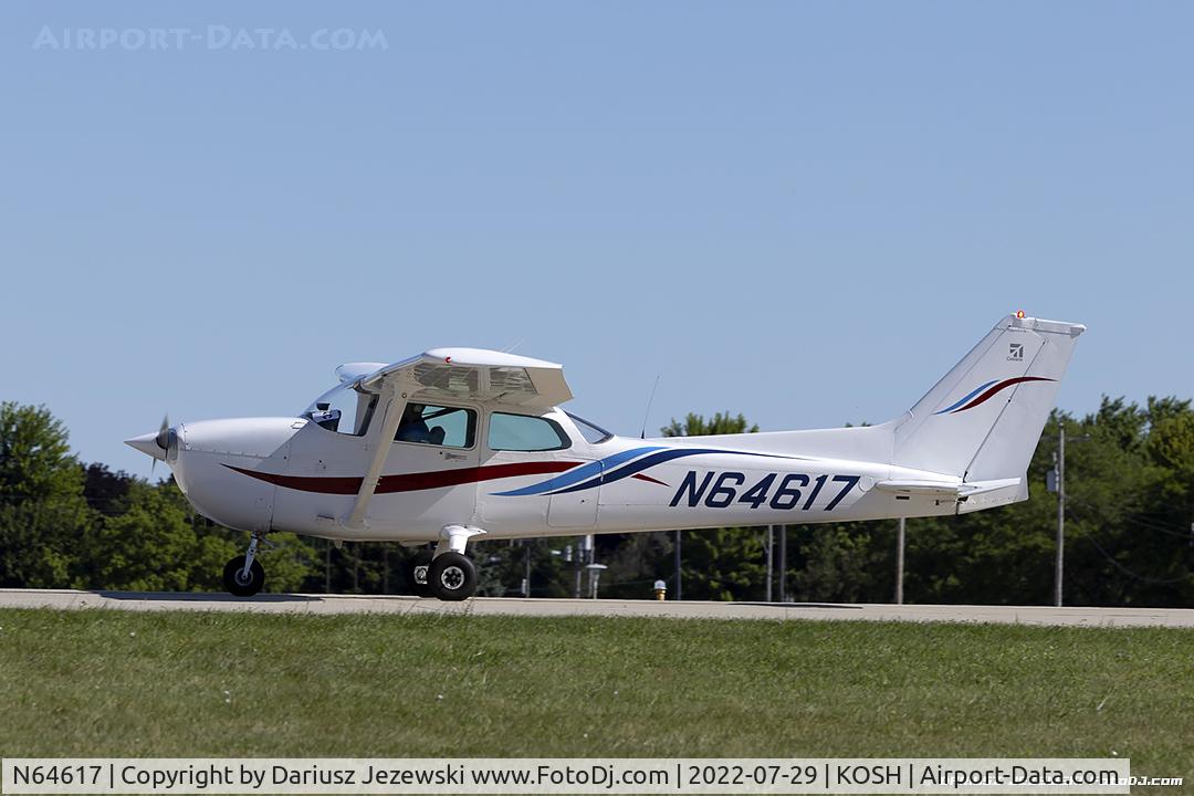 N64617, 1982 Cessna 172P C/N 17275594, Cessna 172P Skyhawk  C/N 17275594, N64617