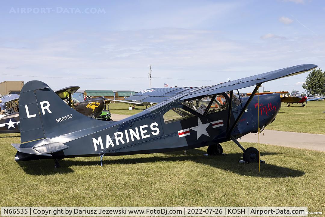 N66535, 1949 Stinson L-5E-1 Sentinel C/N 3918, Stinson L-5E Sentinel-1  C/N 3918, N66535