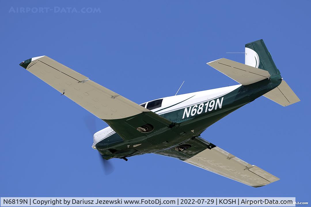 N6819N, 1968 Mooney M20C Ranger C/N 680114, Mooney M20C Ranger  C/N 680114, N6819N