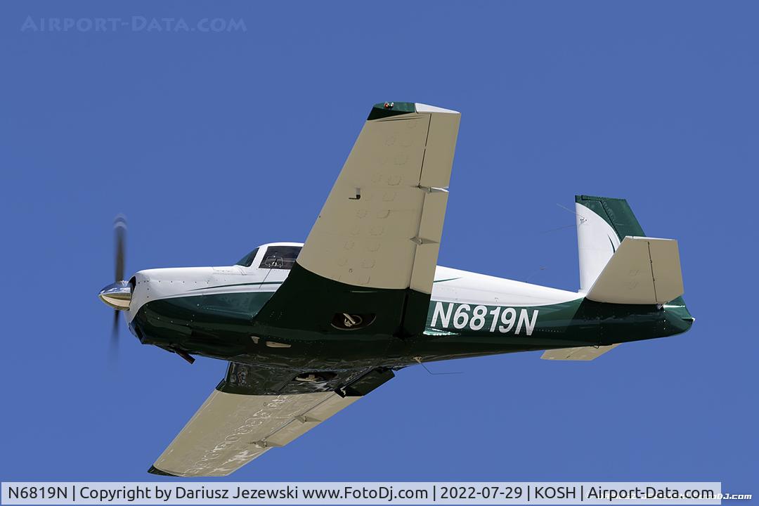 N6819N, 1968 Mooney M20C Ranger C/N 680114, Mooney M20C Ranger  C/N 680114, N6819N