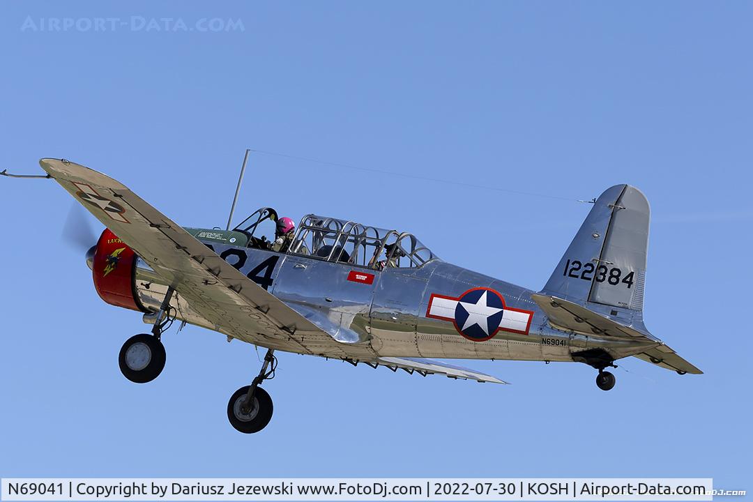 N69041, 1942 Consolidated Vultee BT-13A C/N 6462, Consolidated Vultee BT-13A Valiant  C/N 6462, N69041