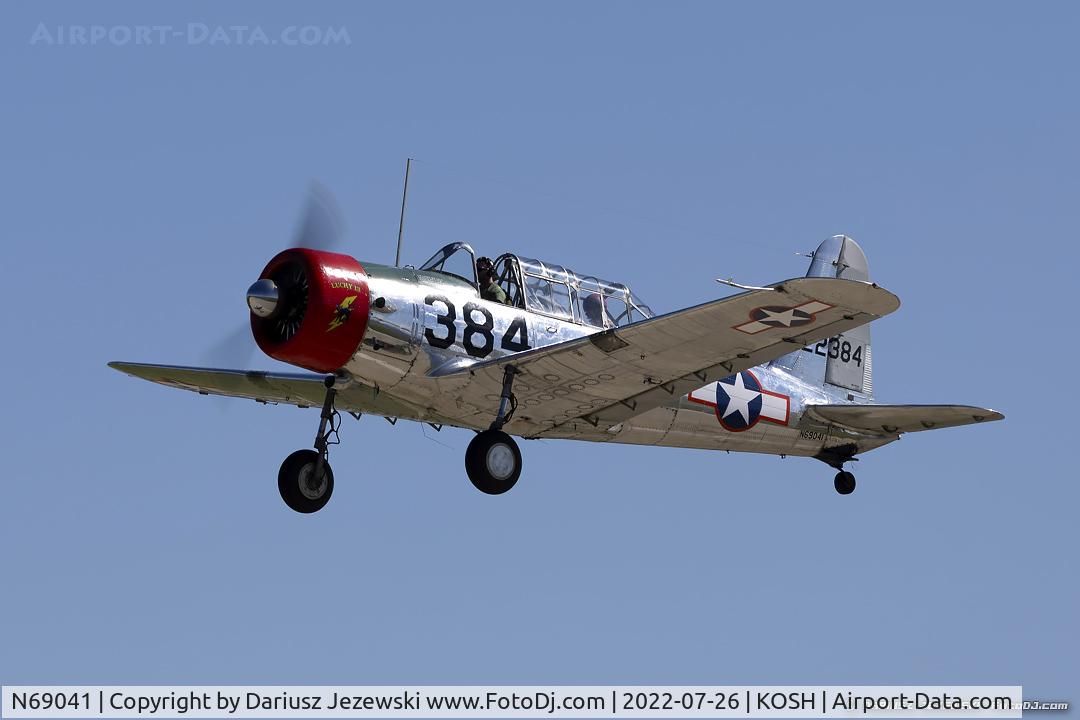 N69041, 1942 Consolidated Vultee BT-13A C/N 6462, Consolidated Vultee BT-13A Valiant  C/N 6462, N69041