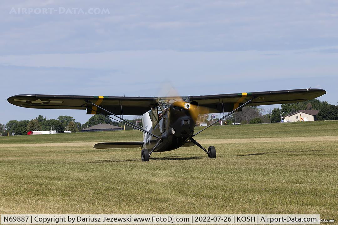 N69887, 1943 Stinson L-5 Sentinel C/N 76-419, Stinson L-5 Sentinel  C/N 76-419, N69887