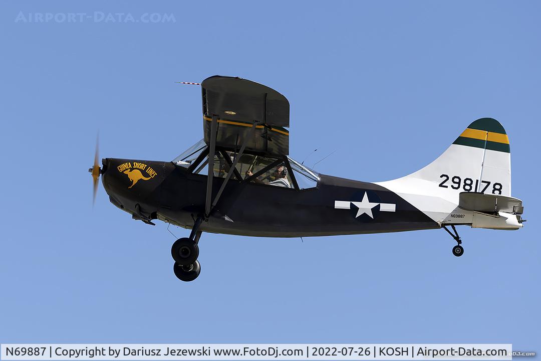 N69887, 1943 Stinson L-5 Sentinel C/N 76-419, Stinson L-5 Sentinel  C/N 76-419, N69887
