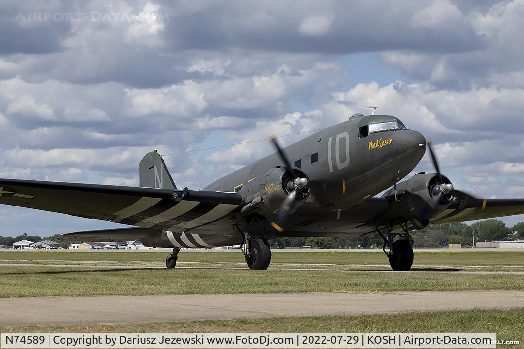 N74589, 1943 Douglas DC3C-S1C3G (C-47A) C/N 9926, Douglas DC-3C-S1C3G 