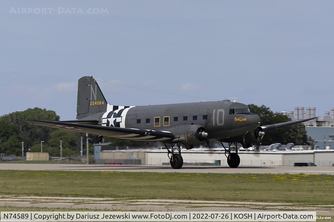 N74589, 1943 Douglas DC3C-S1C3G (C-47A) C/N 9926, Douglas DC-3C-S1C3G 