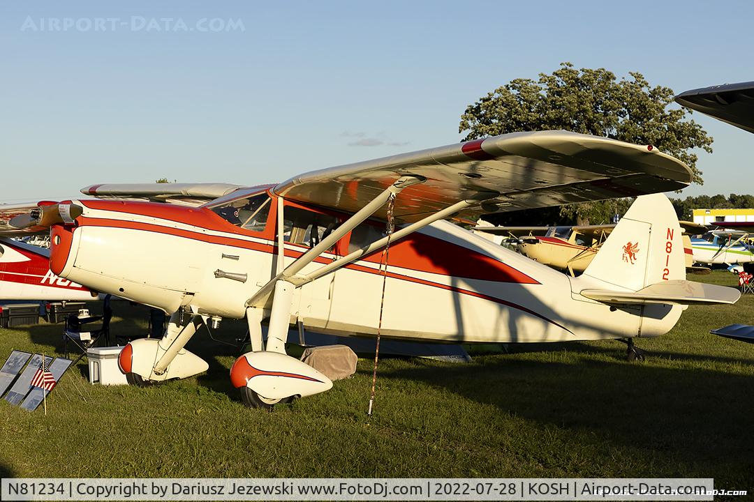 N81234, 1946 Fairchild 24R-46 C/N R46-135, Fairchild 24R-46  C/N R46-135, N81234