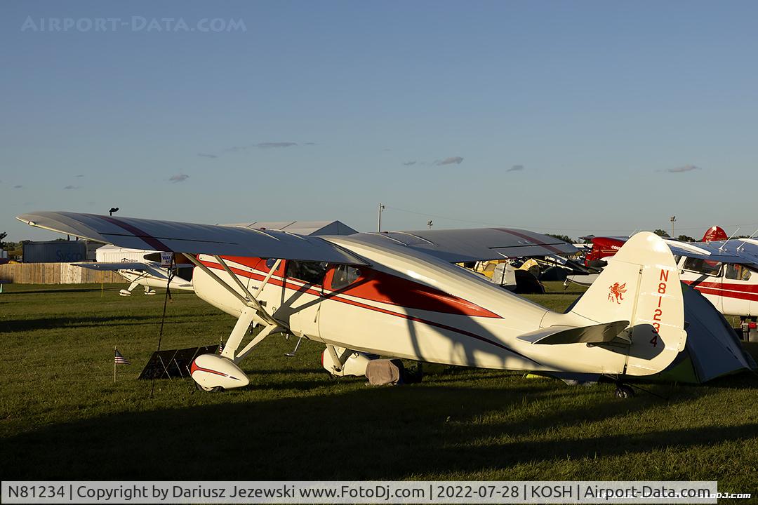 N81234, 1946 Fairchild 24R-46 C/N R46-135, Fairchild 24R-46  C/N R46-135, N81234
