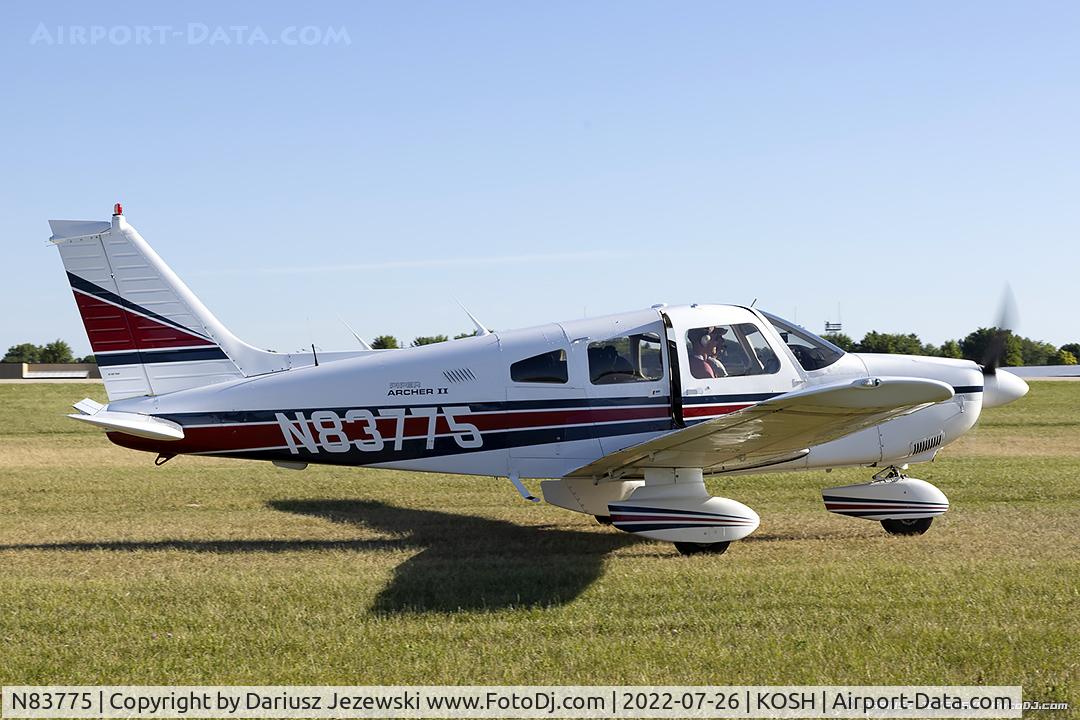 N83775, 1981 Piper PA-28-181 C/N 28-8190220, Piper PA-28-181 Archer  C/N 28-8190220, N83775