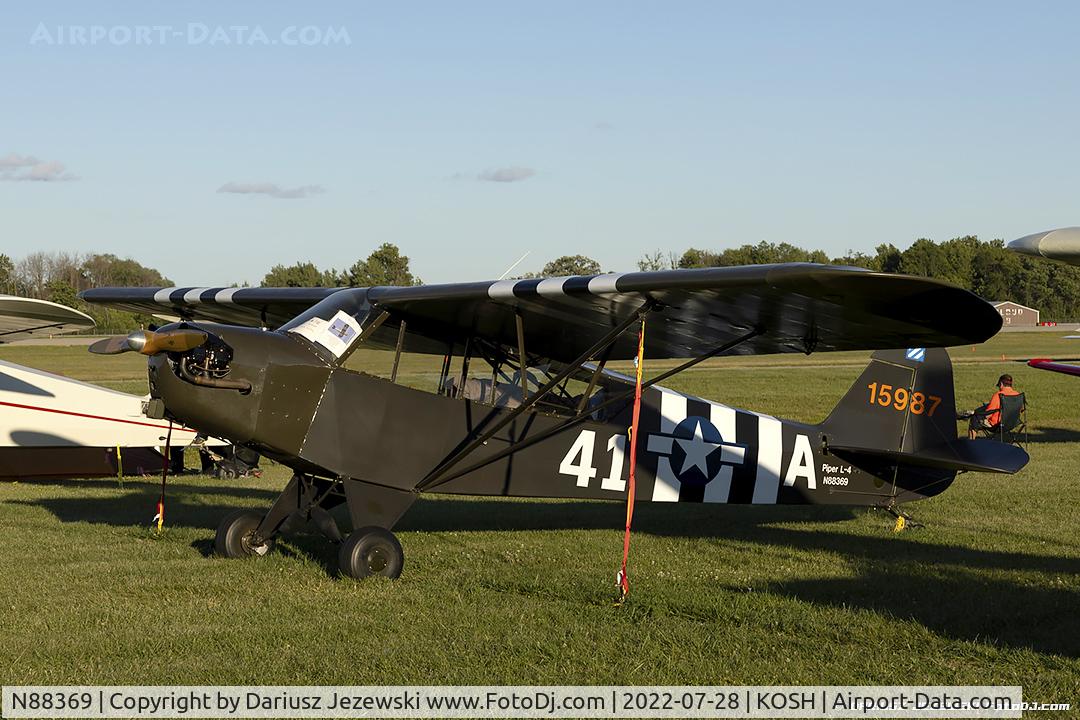 N88369, 1946 Piper J3C-65 Cub C/N 15987, Piper J3C-65 Cub  C/N 15987, N88369