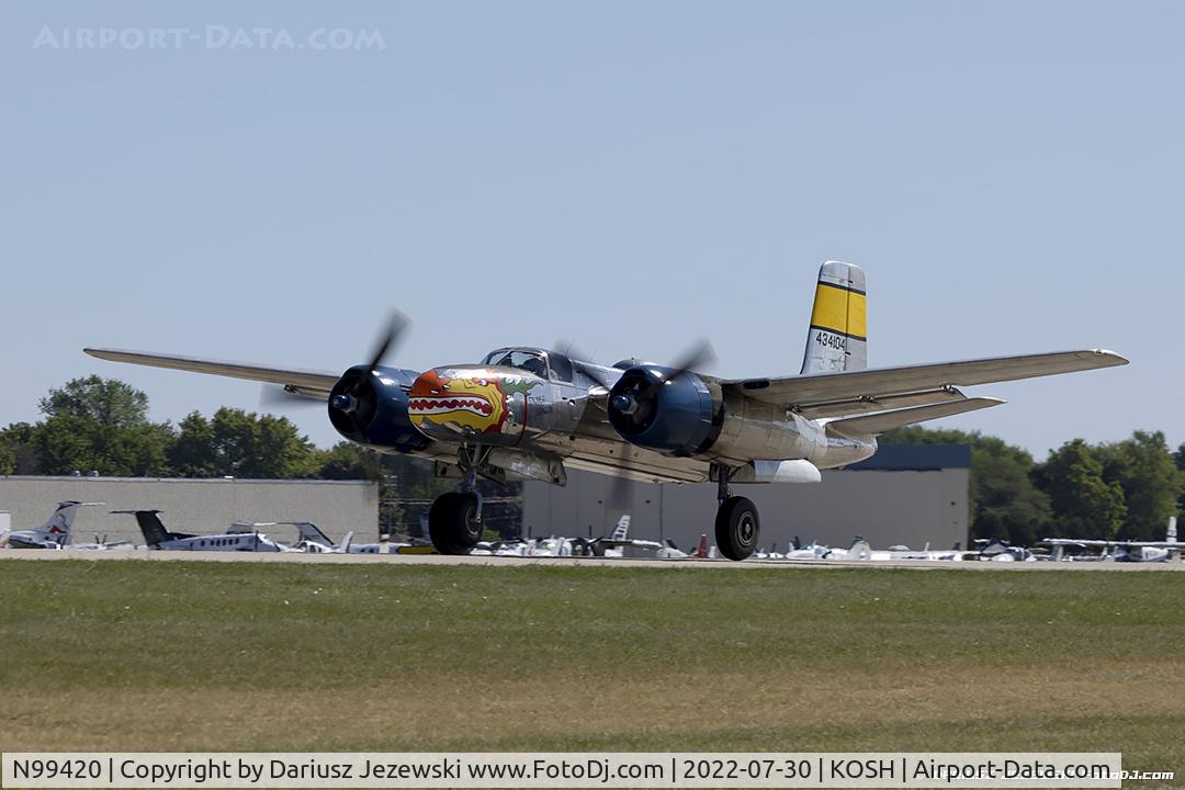 N99420, 1944 Douglas B-26B Invader C/N 27383, Douglas B-26B Invader 