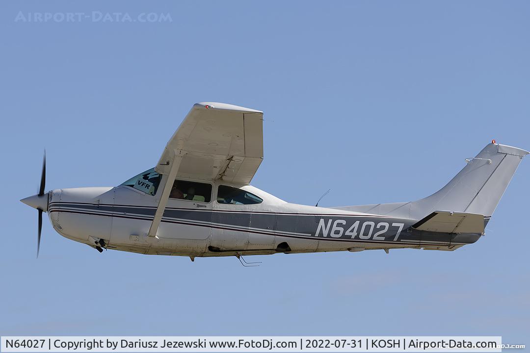 N64027, 1985 Cessna R182 Skylane RG C/N R18202021, Cessna R182 Skylane RG  C/N R18202021, N64027