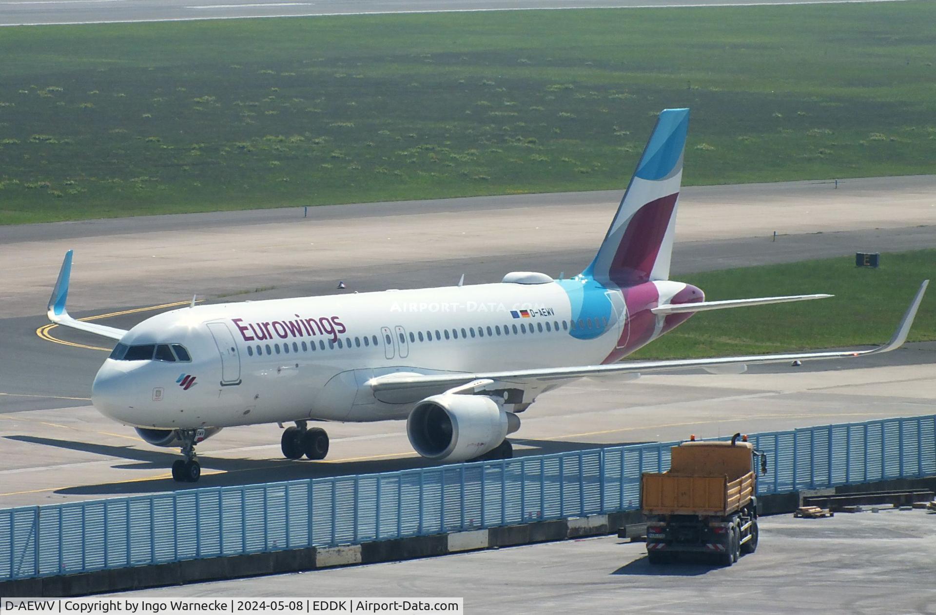 D-AEWV, 2017 Airbus A320-214 C/N 7545, Airbus A320-214 of Eurowings at Köln-Bonn (Cologne / Bonn) airport