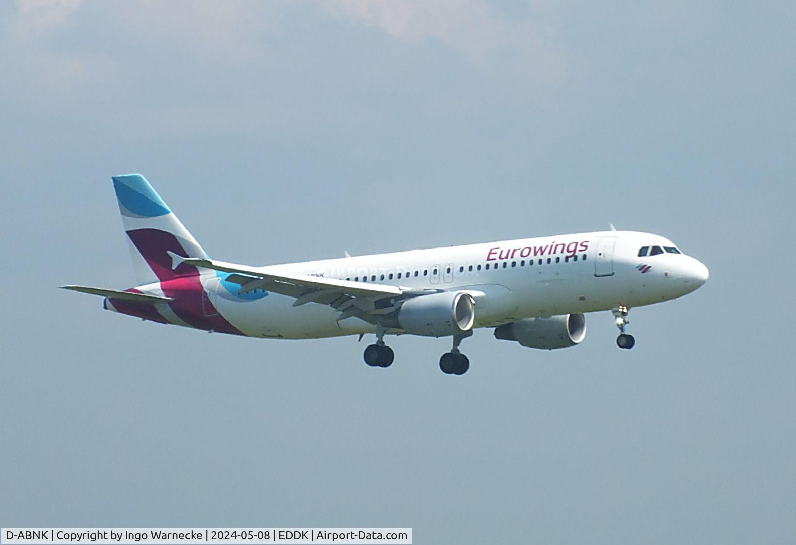 D-ABNK, 2002 Airbus A320-214 C/N 1769, Airbus A320-214 of Eurowings at Köln-Bonn (Cologne / Bonn) airport