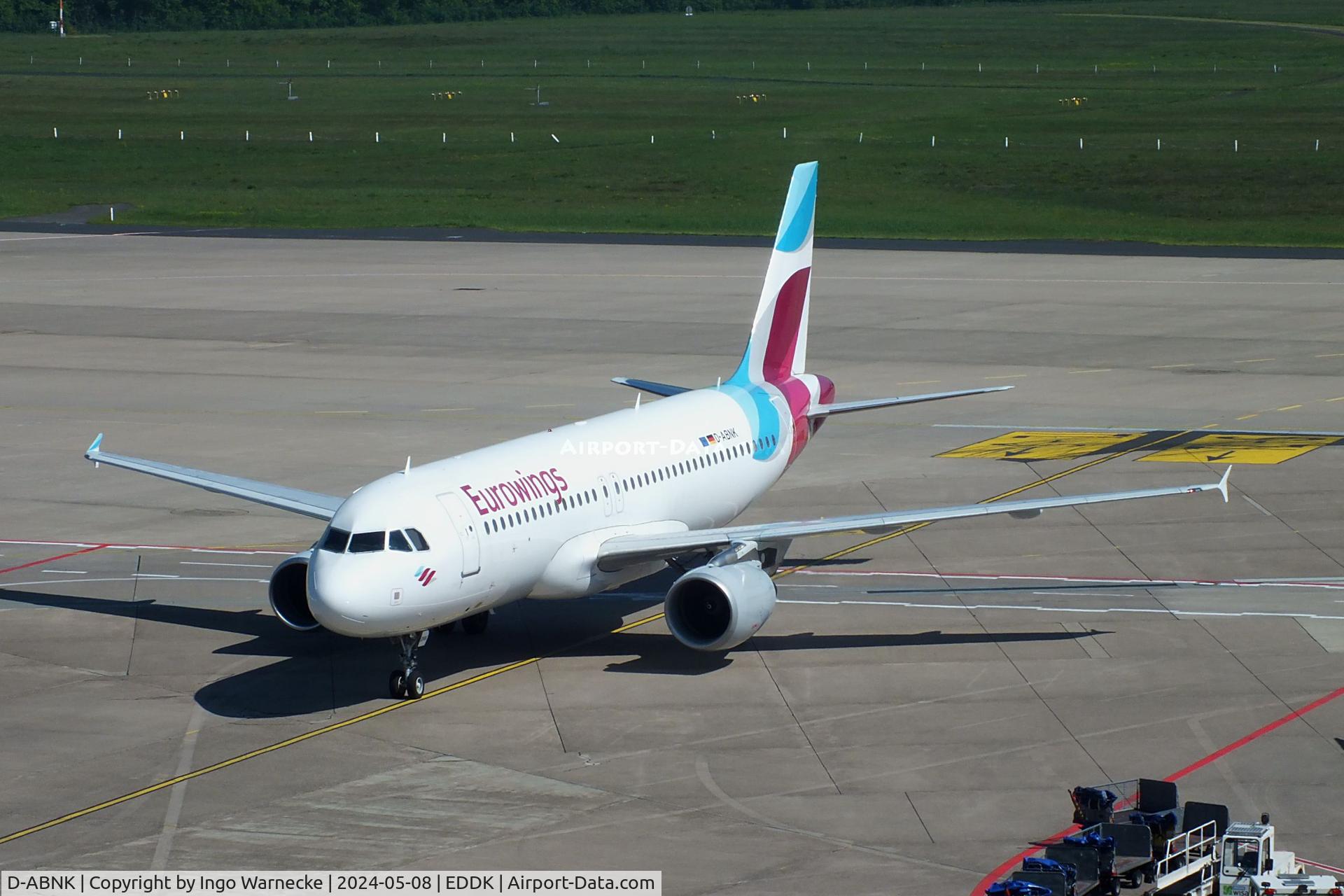 D-ABNK, 2002 Airbus A320-214 C/N 1769, Airbus A320-214 of Eurowings at Köln-Bonn (Cologne / Bonn) airport