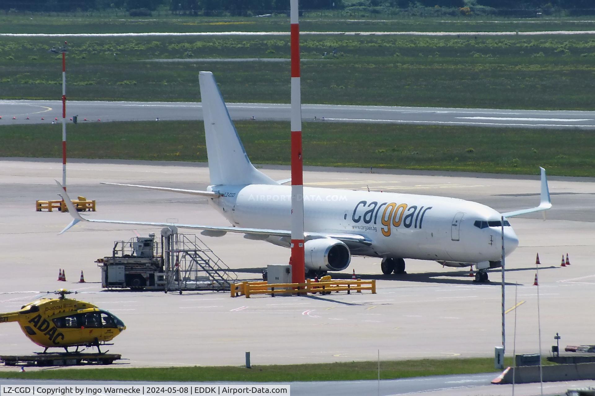 LZ-CGD, 2001 Boeing 737-8K5 C/N 30883, Boeing 737-8K5 of Cargo Air at Köln-Bonn (Cologne / Bonn) airport