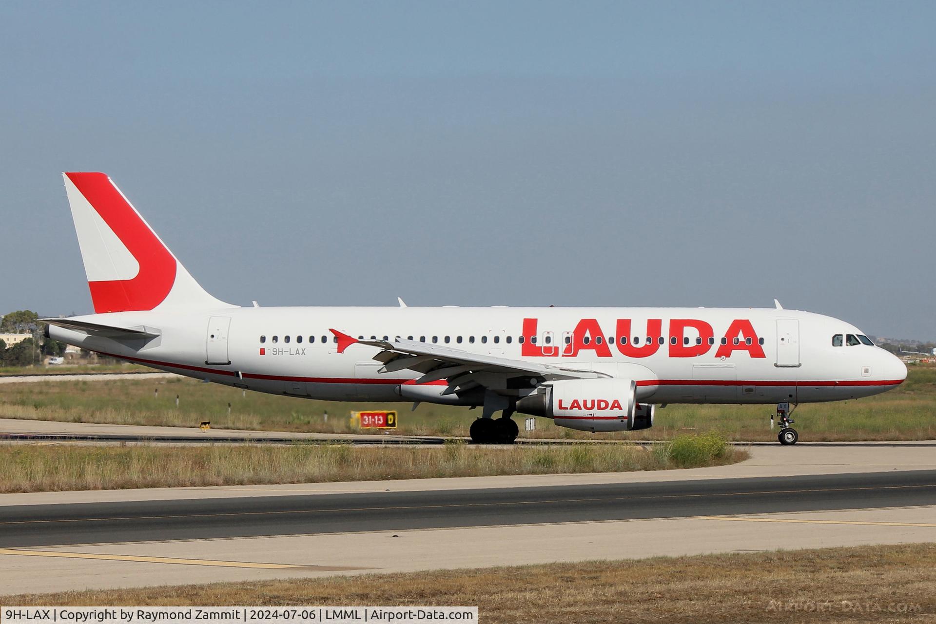 9H-LAX, 2007 Airbus A320-214 C/N 3272, A320 9H-LAX Lauda Europe