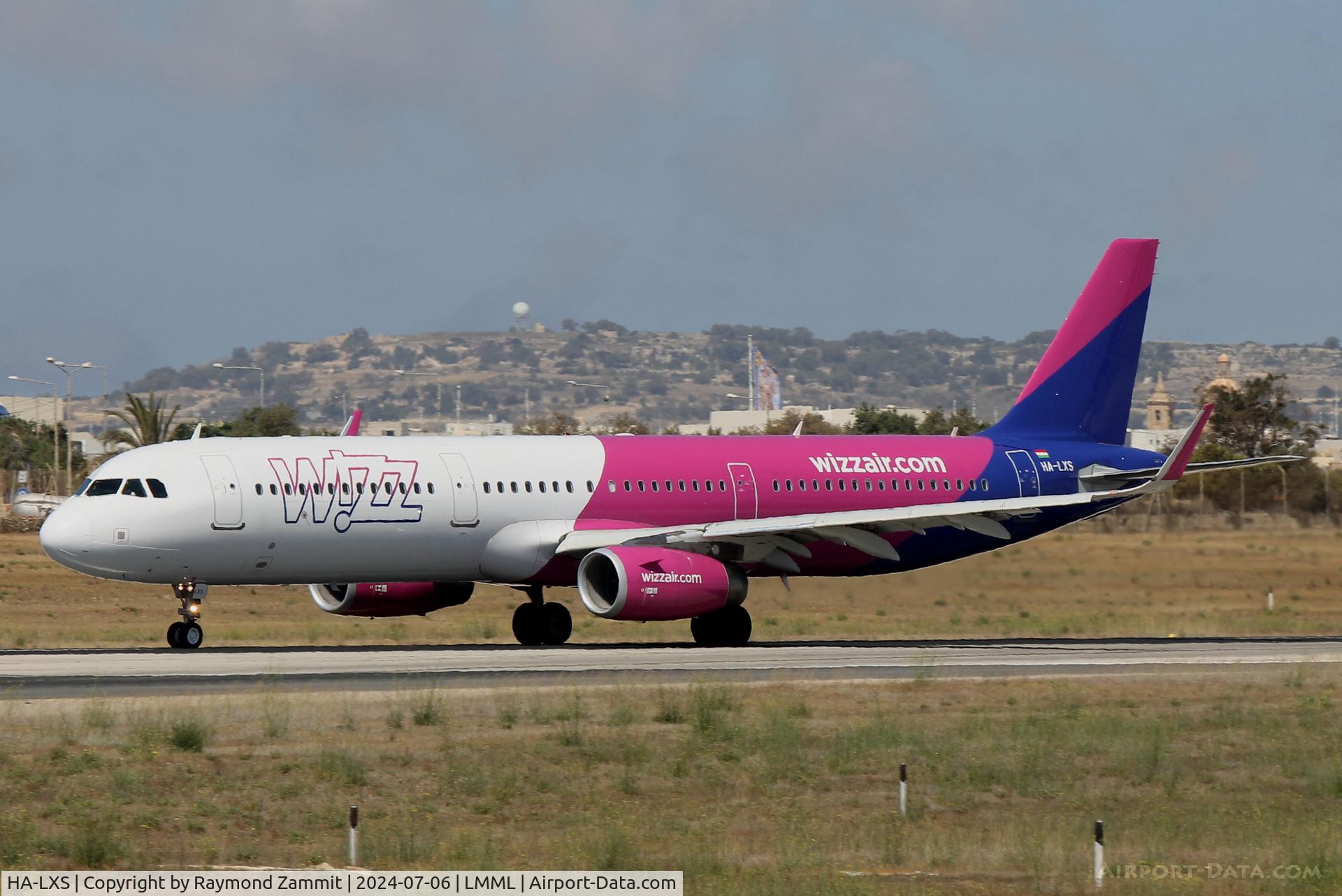 HA-LXS, 2017 Airbus A321-231 C/N 7702, A321 HA-LXS Wizzair