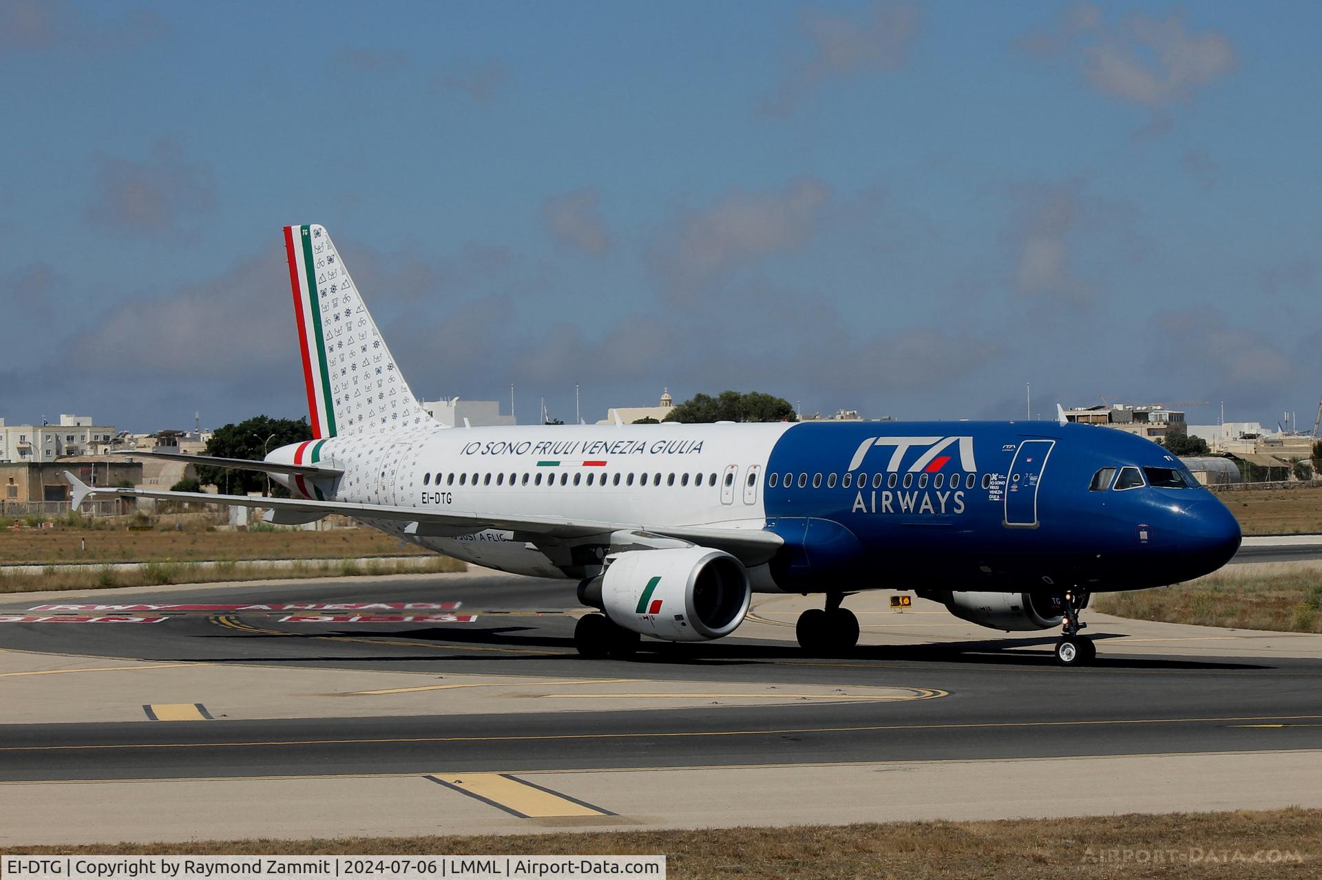 EI-DTG, 2009 Airbus A320-216 C/N 3921, A320 EI-DTG ITA (Io sono Friuli Venezia Giulia)