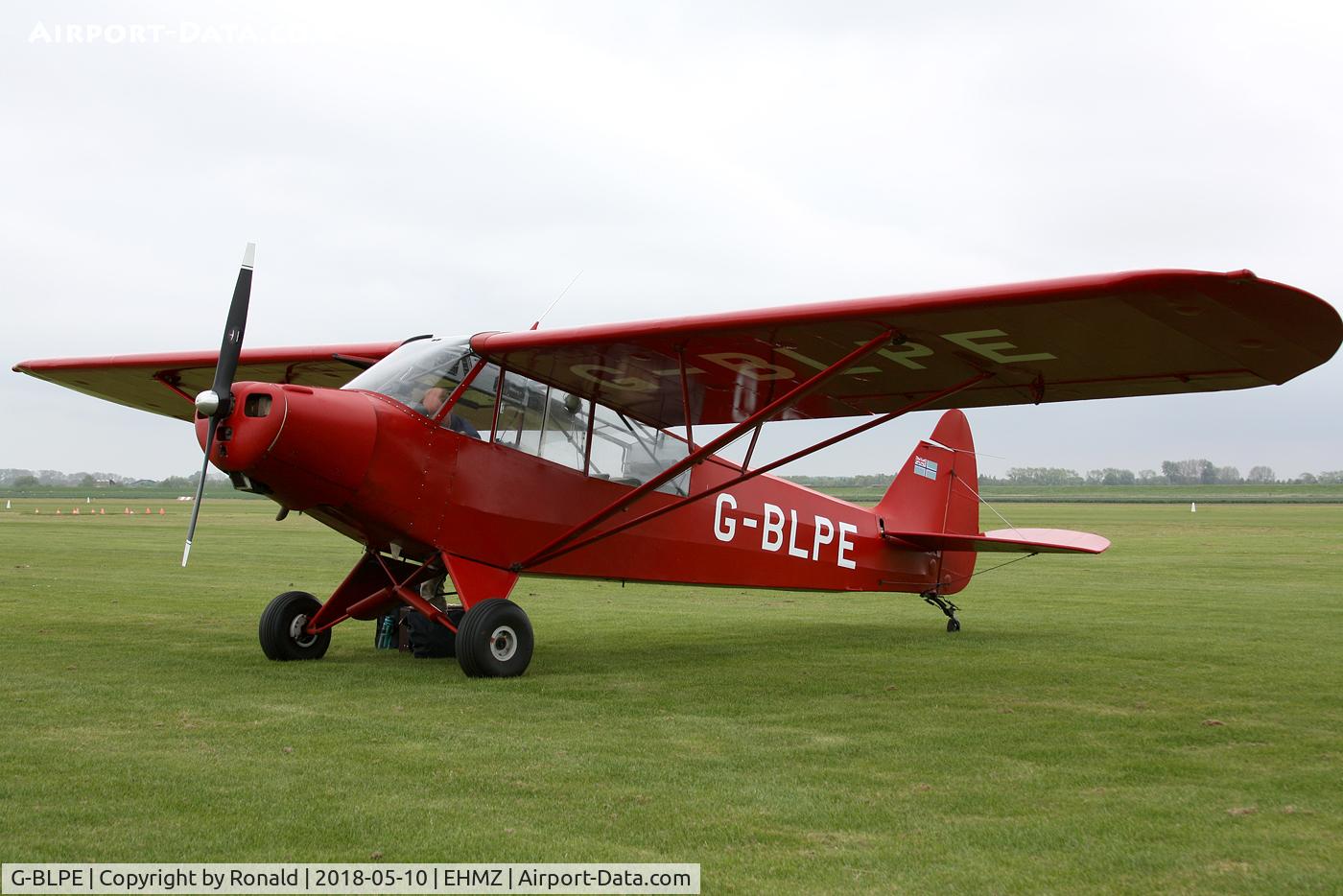G-BLPE, 1953 Piper L-18C Super Cub (PA-18-95) C/N 18-3084, at ehmz